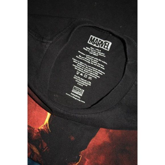 Black Marvel Deadpool T-shirt Size Small‎ - Picture 3 of 3